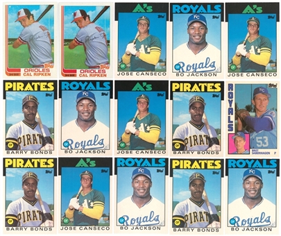 1981-88 Topps & Score Traded Series Complete Set Collection (11) Including 1982, (4) 1986 Sets, & Sealed 1987 Set!